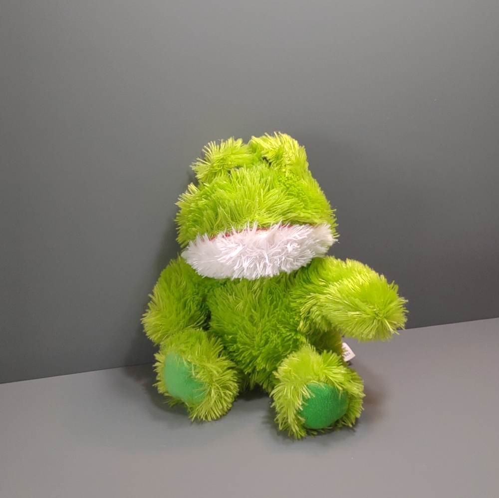 Green Frog Stuffed Animal